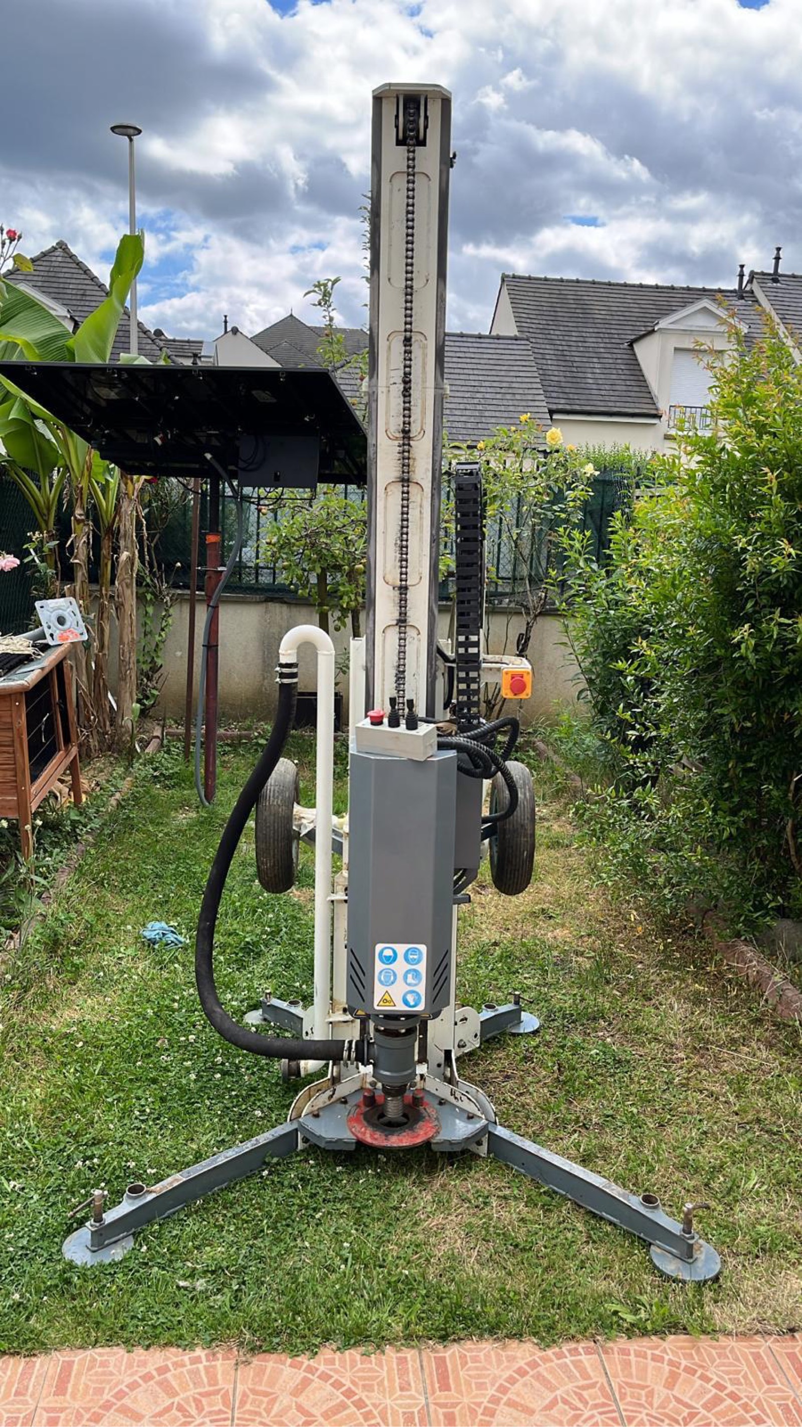 KIT COMPLET DE FORAGE DE PUITS - Foreuse VLTG VB1 Lite + accessoires