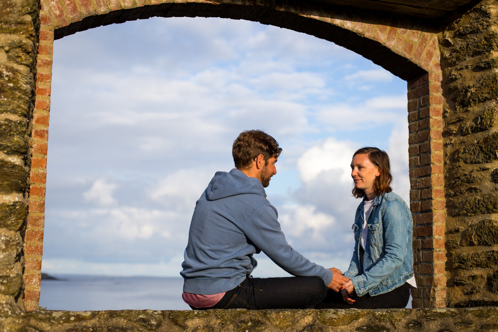 Séance couple à Moelan sur mer