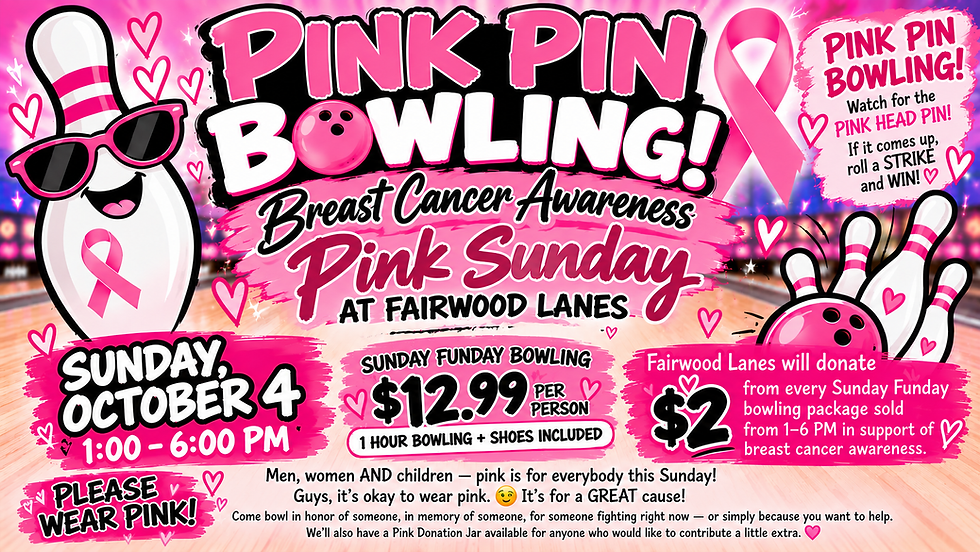 BOWLING FOR BOOBS!