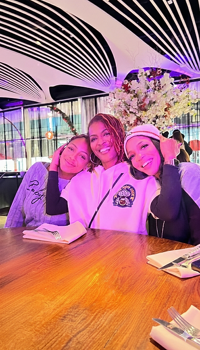 Aleeza Jena sharing community and connection with Black women during a retreat experience