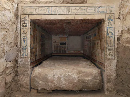 4,100-year-old tomb of doctor who treated pharaohs discovered at Saqqara
