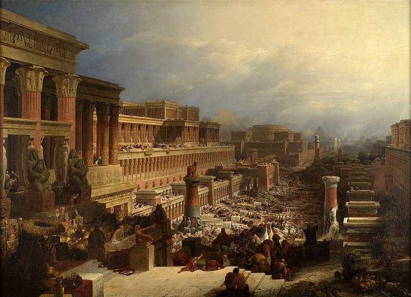 Departure of the Israelites (David Roberts, 1829)