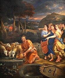 The Daughters of Jethro, Théophile Hamel, c. 1850