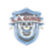 L.A. Guns Classic Logo Vinyl Stickers