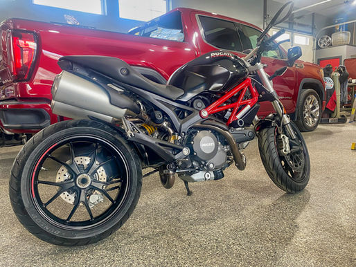 Two Wheels, Full Shine: Motorcycle Detailing at Rocket Paint Works
