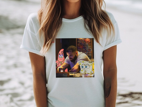 Drake Take Care Album Spongebob Funny T Shirt