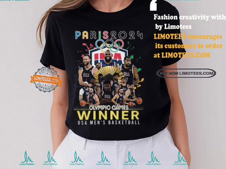 Paris 2024 Olympic Games Winner USA Men’s Basketball T Shirt