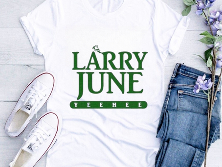 Official larry June Chicago Tickets Logo shirt