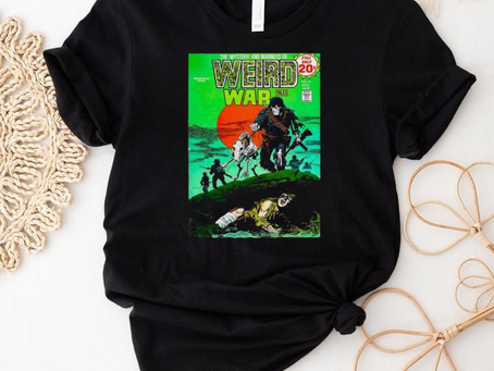 Mystery and Madness Unleashed: Get Your Weird War Comic Shirt Today!