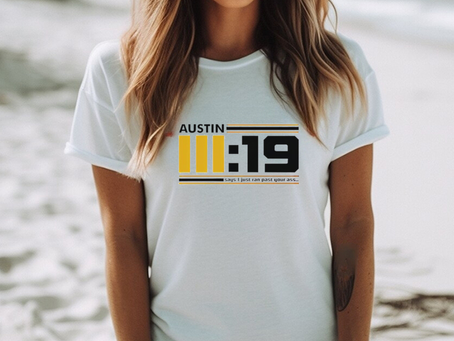 Men’s Austin 3 19 Says I Just Ran Past Your Ass Shirt: Bold & Stylish Apparel for Men