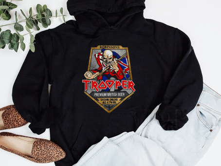 TROOPER BEER T SHIRT