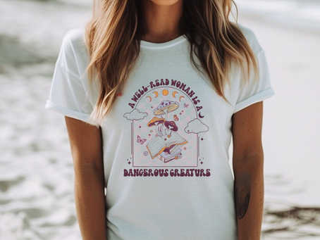 Woman is a dangerous creature shirt book lovers day