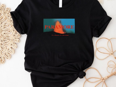Paramore volcano unif it’s a pleasure it’s a reckoning shirt