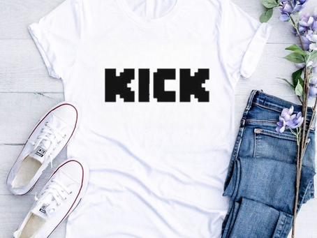 Hauwnted Kick Logo shirt