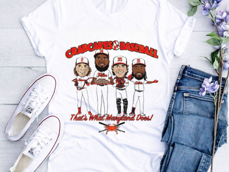 Crabcakes and baseball that’s what maryland does shirt