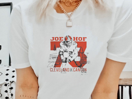 Gv Art And Joe Thomas Cleveland To Canton Shirt