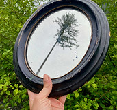 Reference photo for I stand alone series_mirror in hand_Camille Myles_2022.jpeg