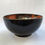 Thumbnail: Large marble glased bowl, h3x8.5 inches