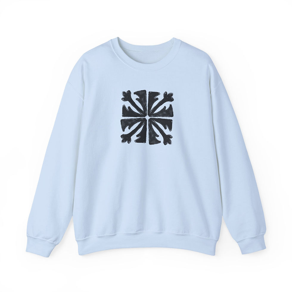 Thumbnail: Graphic Sweatshirt - Taro Black