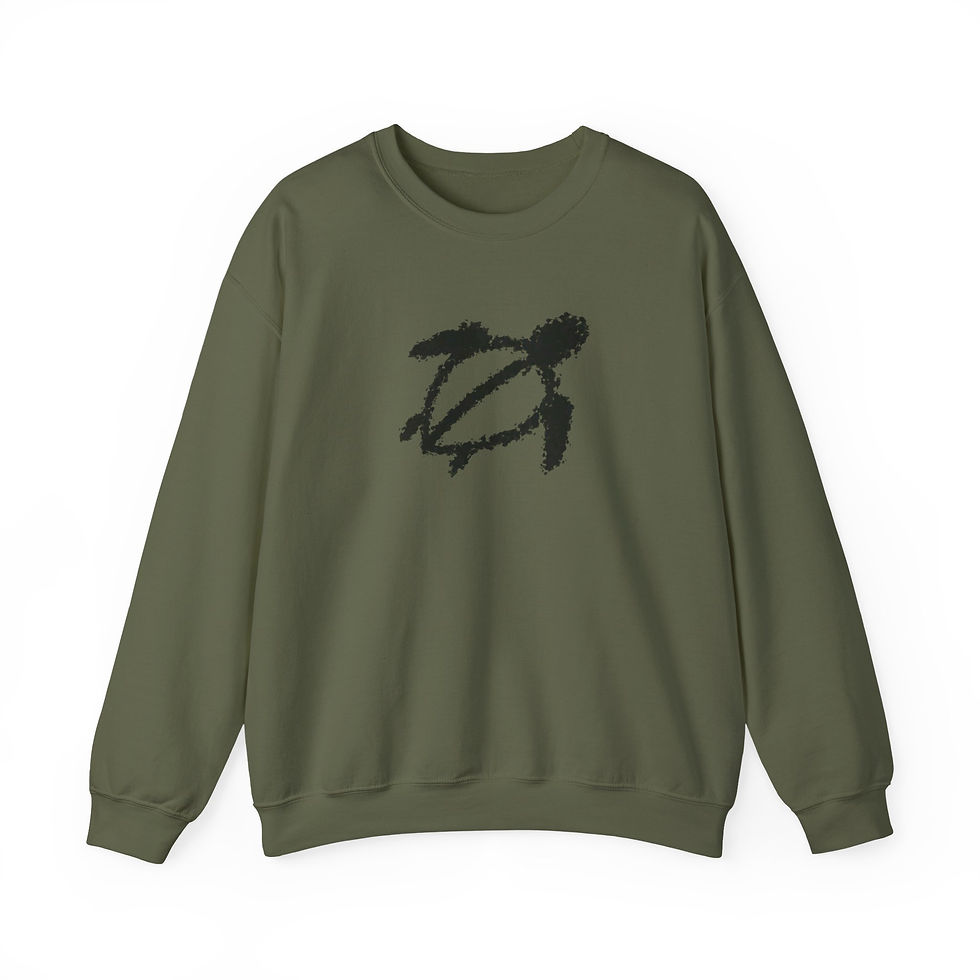 Thumbnail: Graphic Sweatshirt - Honu Black