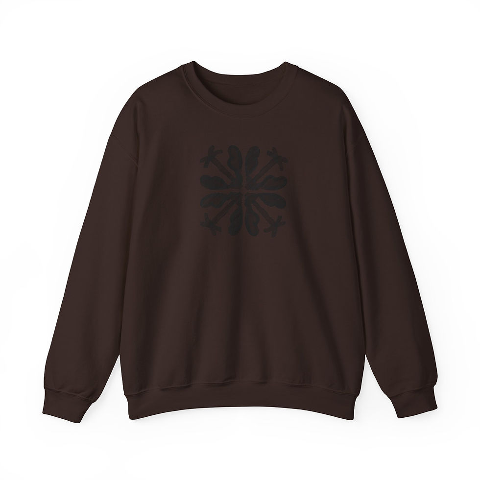 Thumbnail: Graphic Sweatshirt - Palm Black