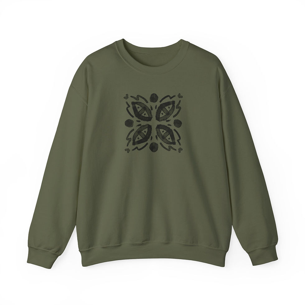Thumbnail: Graphic Sweatshirt - Poke Black