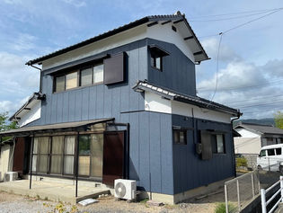 T様邸外壁塗装工事を完工しました。