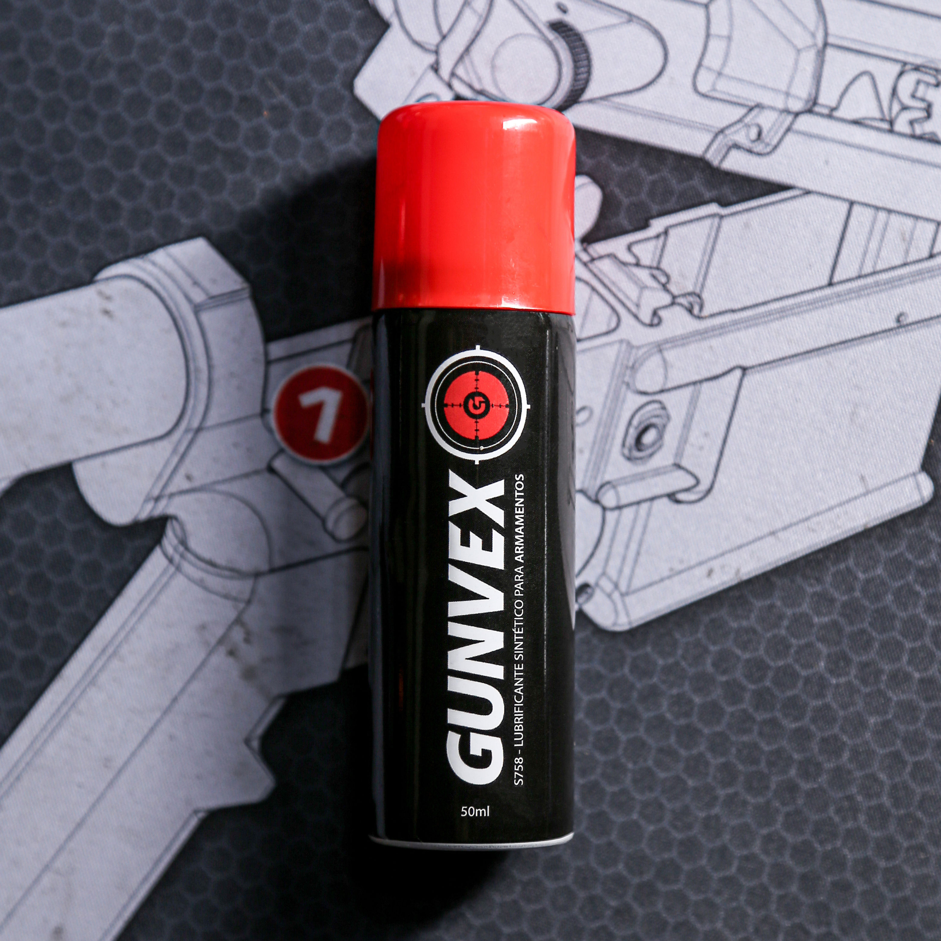 Spray de limpeza - GUNVEX 50ml
