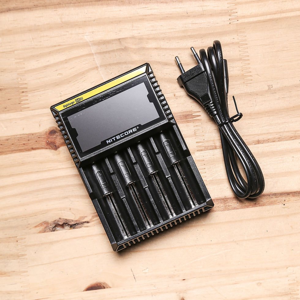 Thumbnail: Carregador de baterias - NITECORE
