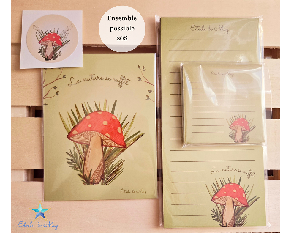 Miniature : Autocollant << Champignon >>
