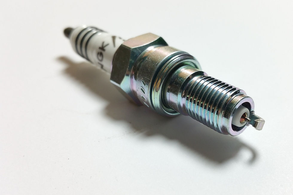 clean replacement spark plug NGK