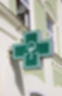 Green pharmacy sign