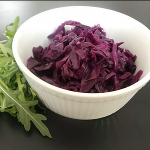 Red Cabbage with apple