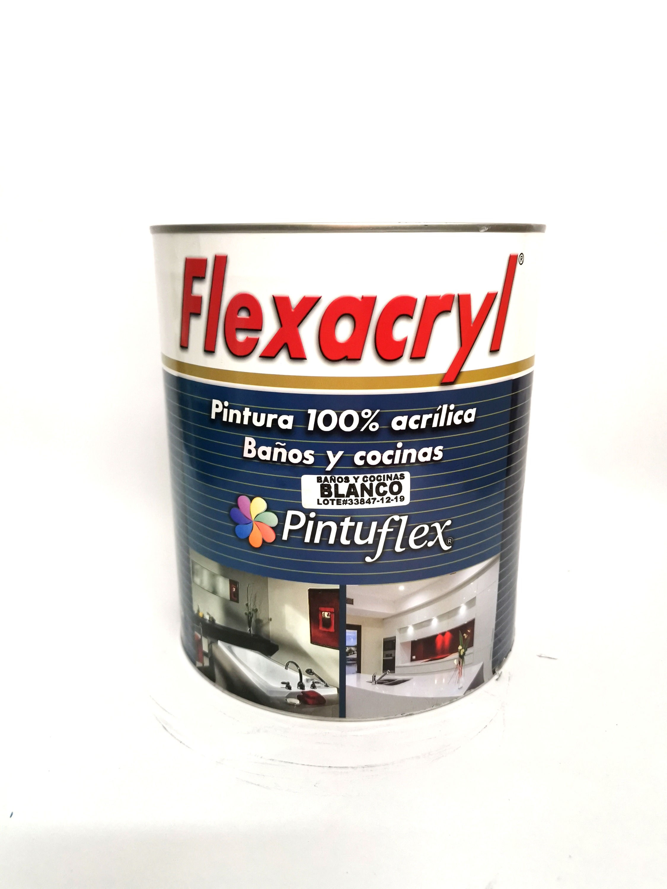 Pintura para baños y cocina Flexacryl Galon