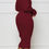 Thumbnail: Lady T Long Maxi Sweater Dress with stretch