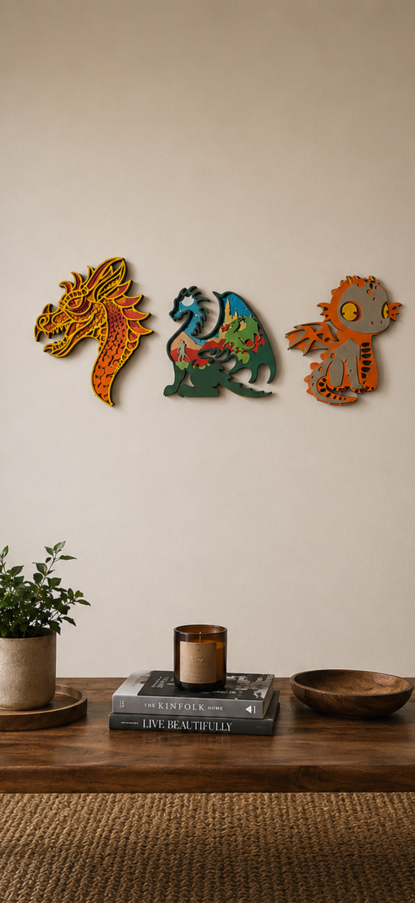 3D-wall-art-Dragons