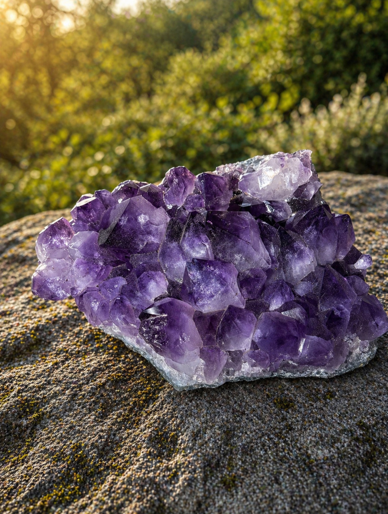 Amethyst rock