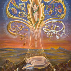 Painting by Florence Ménard Cuepaliztli -
Tears of Compassion
Spiritual Tree