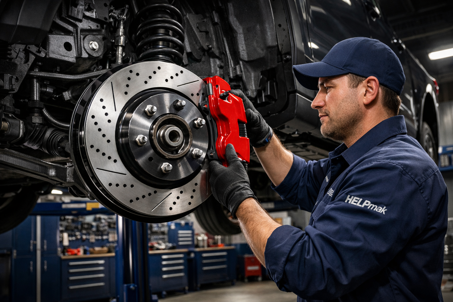 Manutenção preventiva de Freios e Suspensão pesada