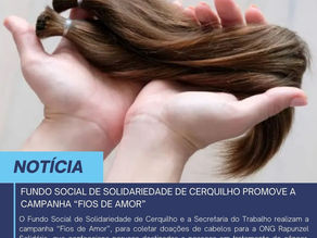 FUNDO SOCIAL DE SOLIDARIEDADE DE CERQUILHO PROMOVE A CAMPANHA “FIOS DE AMOR”