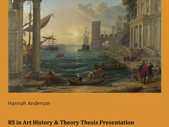 Virtual Art History and Theory Thesis Presentation