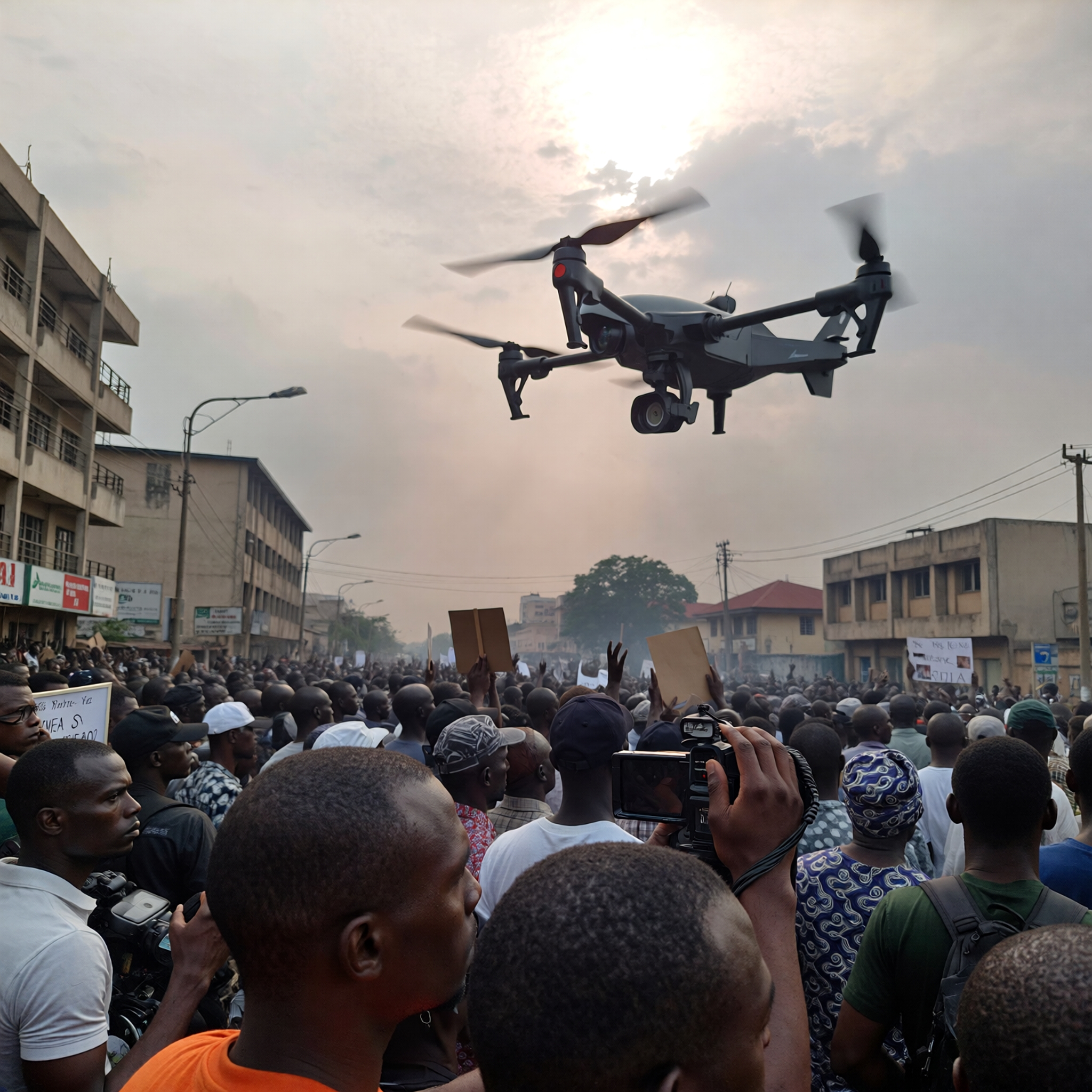 Orobosa_mantu_create_an_image_of_a_drone_monitoring_a_protest_in_Nigeria_6f818f23-479c-405