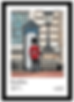 Poster Shop Boys London — Buckingham Palace illustrated city travel poster displayed in black frame. Shop now