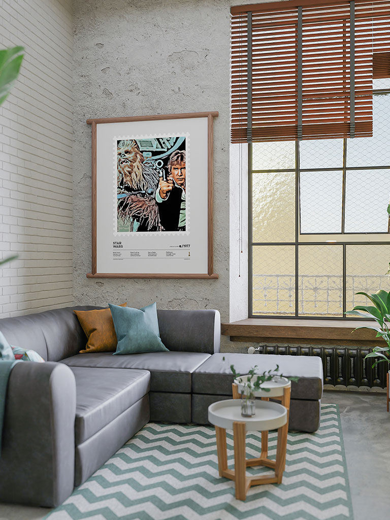 Minimalist Movie and TV Poster - Decorative Home Wall Art