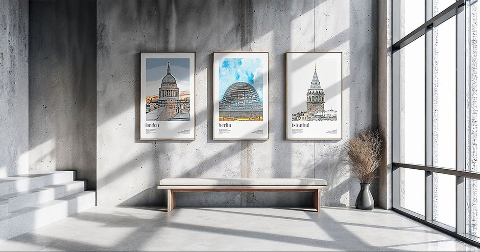 Your Walls Have Nowhere to Be: The Case for Travel Poster Home Decor UK