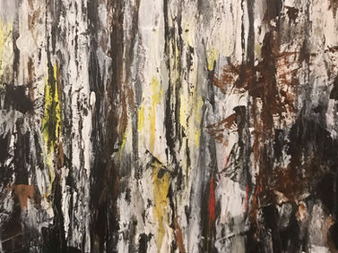 Painting - Woodland abstract