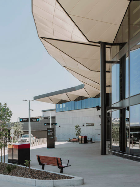 Newcastle Airport Signage