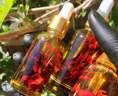 West African hibiscus hair growth oil