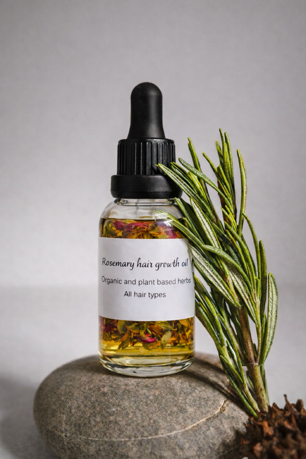 Rosemary growth oil sample