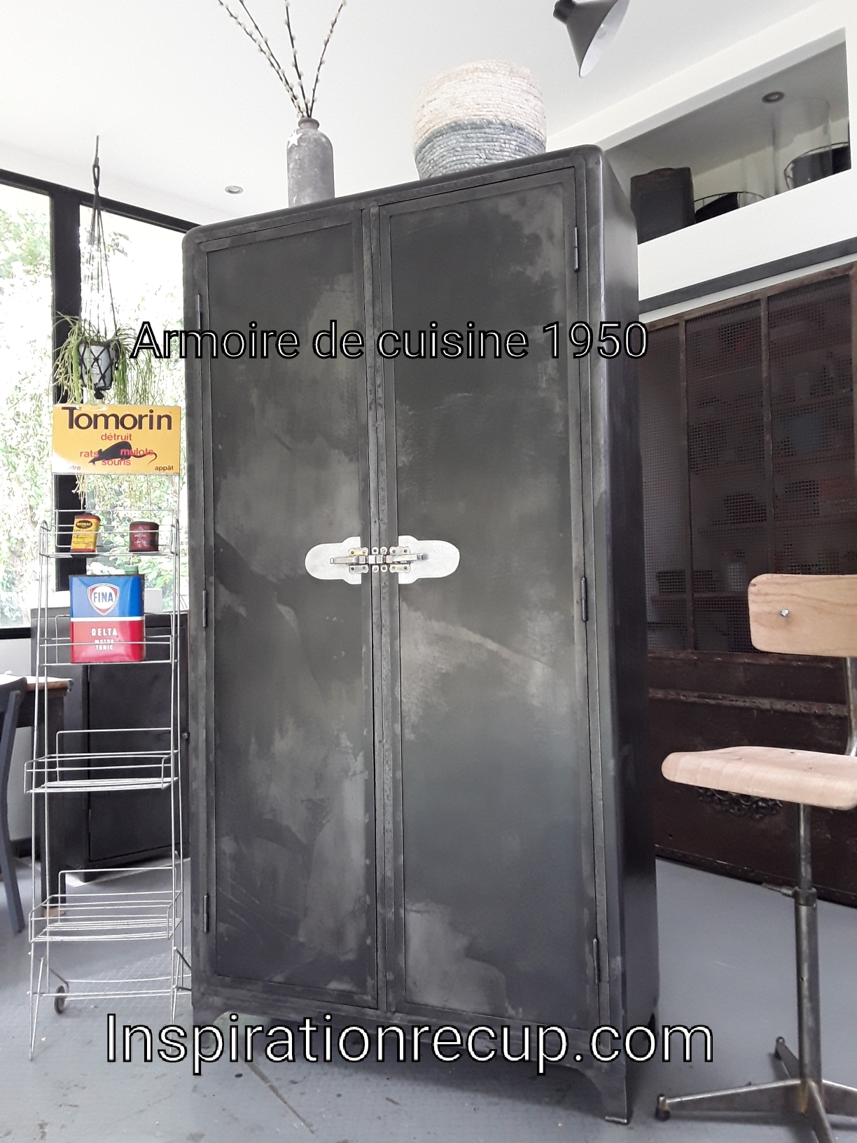 Armoire Vintage En Metal Inspirationrecup Com